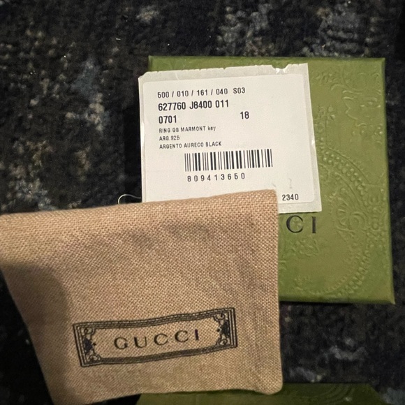 Gucci double G key ring - Picture 3 of 7